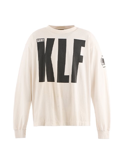 K. Saint KLF 長袖カットソー グレー R サイズL SAINT KLF 長袖カットソー グレー SAINT KLF グレー