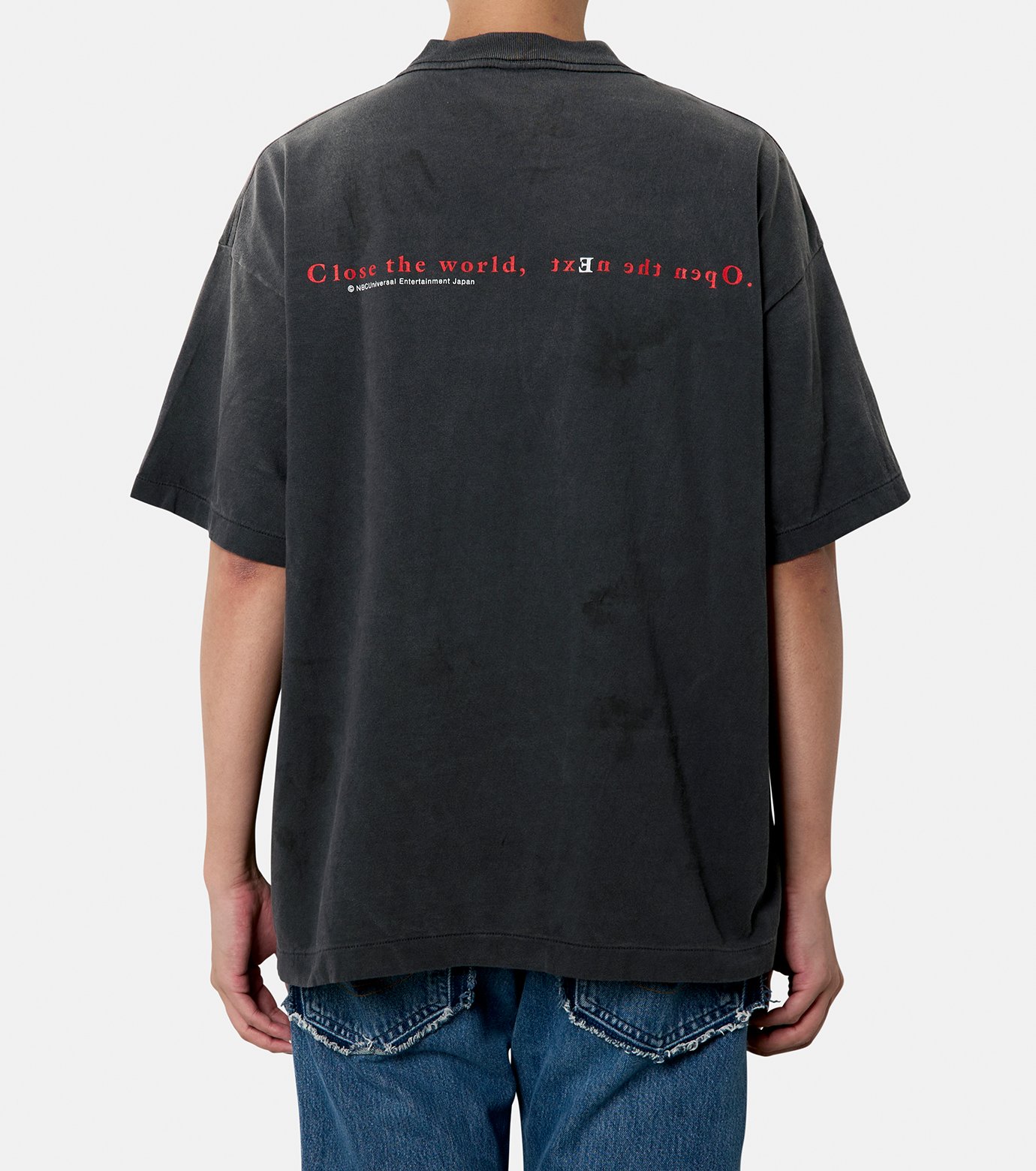 セント マイケル - ©️SAINT Mxxxxxx | GS_SS TEE/LAIN-Black-M