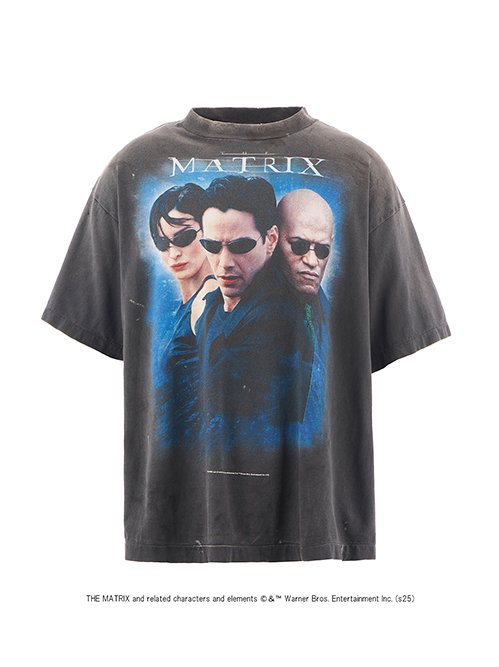 saint mxxxxxx セントマイケル　マトリックス　 M MTRX_SS TEE/THE MATRIX WHITE LOGO | SAINT Mxxxxxx(セント