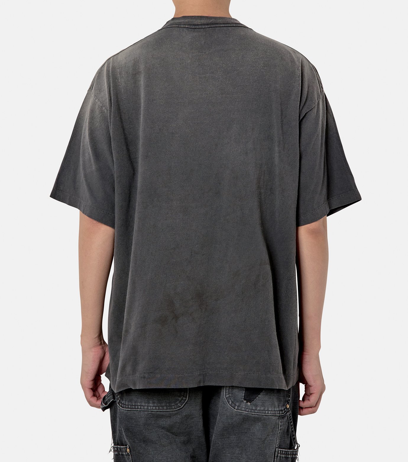 セント マイケル - ©️SAINT Mxxxxxx | SS Tee EGG-Black-Mの
