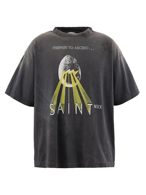 Saint Mxxxxxx☆レインボーセイントクルーセーター セント マイケル - ©️SAINT Mxxxxxx | SS Tee EGG-Black-Mの