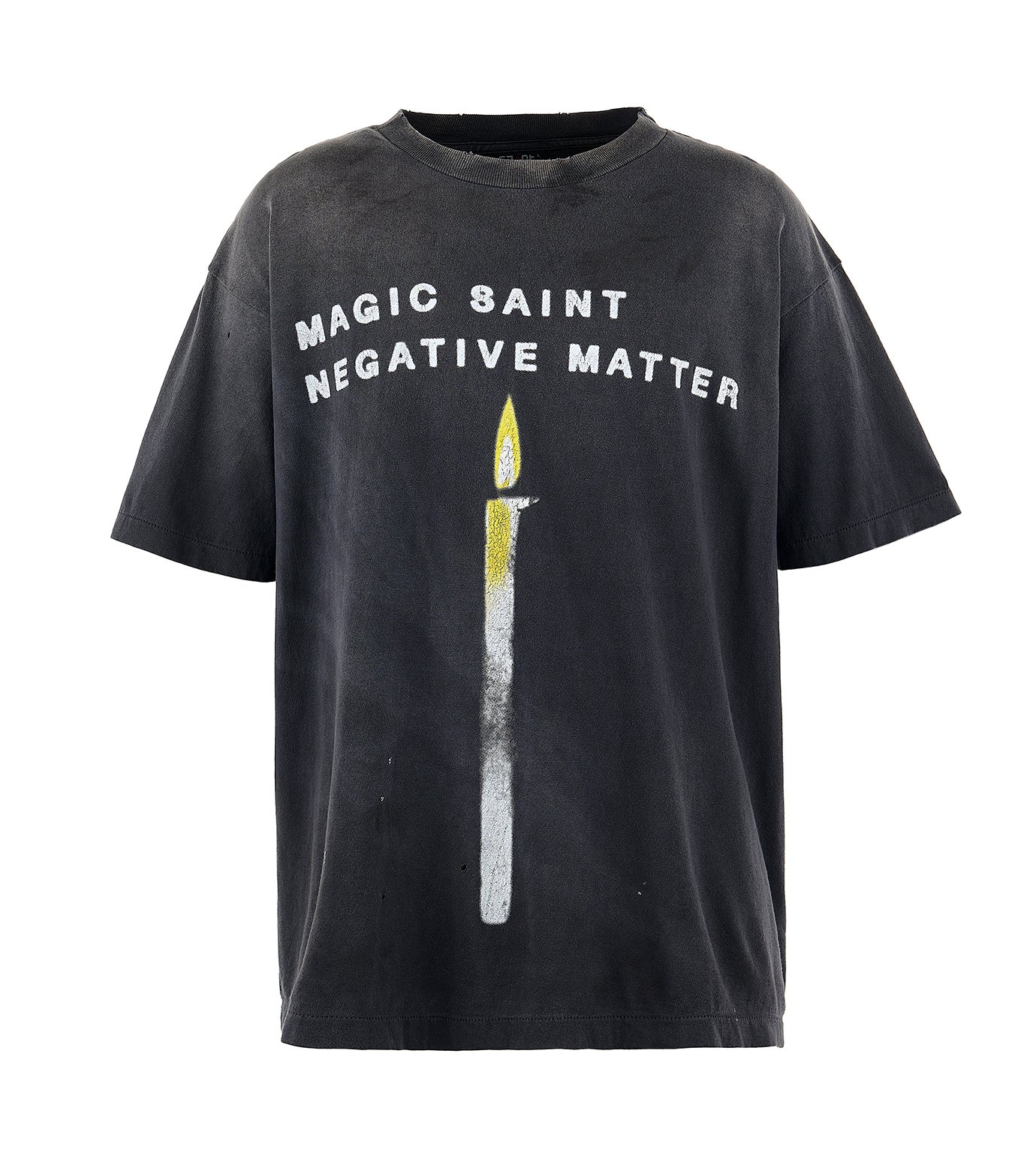 **完売必至** セントマイケル SS / TEE CANDLE セント マイケル - ©️SAINT Mxxxxxx | SS Tee CANDLE-Black-XXL