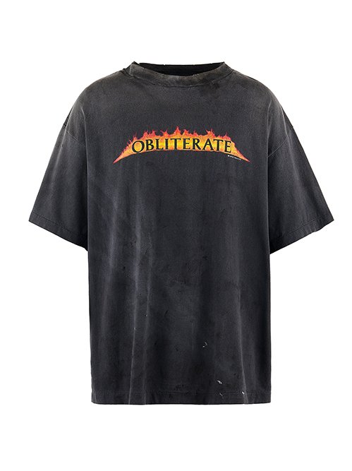 SAINT Mxxxxxx OBLITERATE Tシャツ SS TEE 半袖 BLACK セント マイケル - ©️SAINT Mxxxxxx | SS Tee | RESTIR リステア