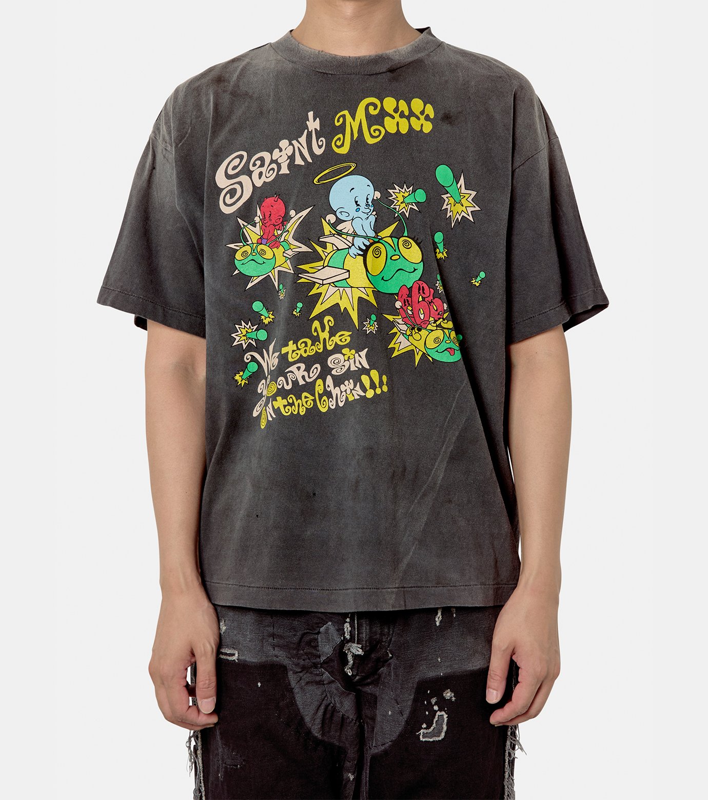 セント マイケル - ©️SAINT Mxxxxxx | SS Tee SAINT | RESTIR