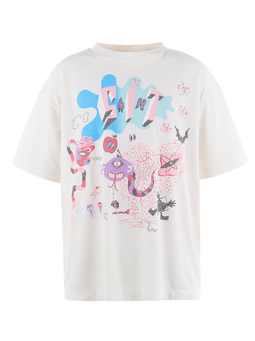 【days】セントマイケル TEE Saint Mxxxxxx (セントマイケル) SS TEE CANDLE SM-HR8-0000-008 (SM