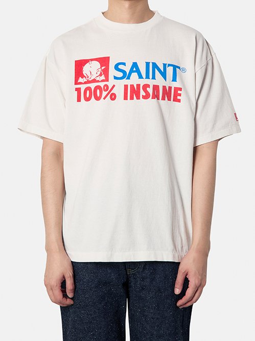 セント マイケル - ©️SAINT Mxxxxxx | SS Tee INSANE-White-XL