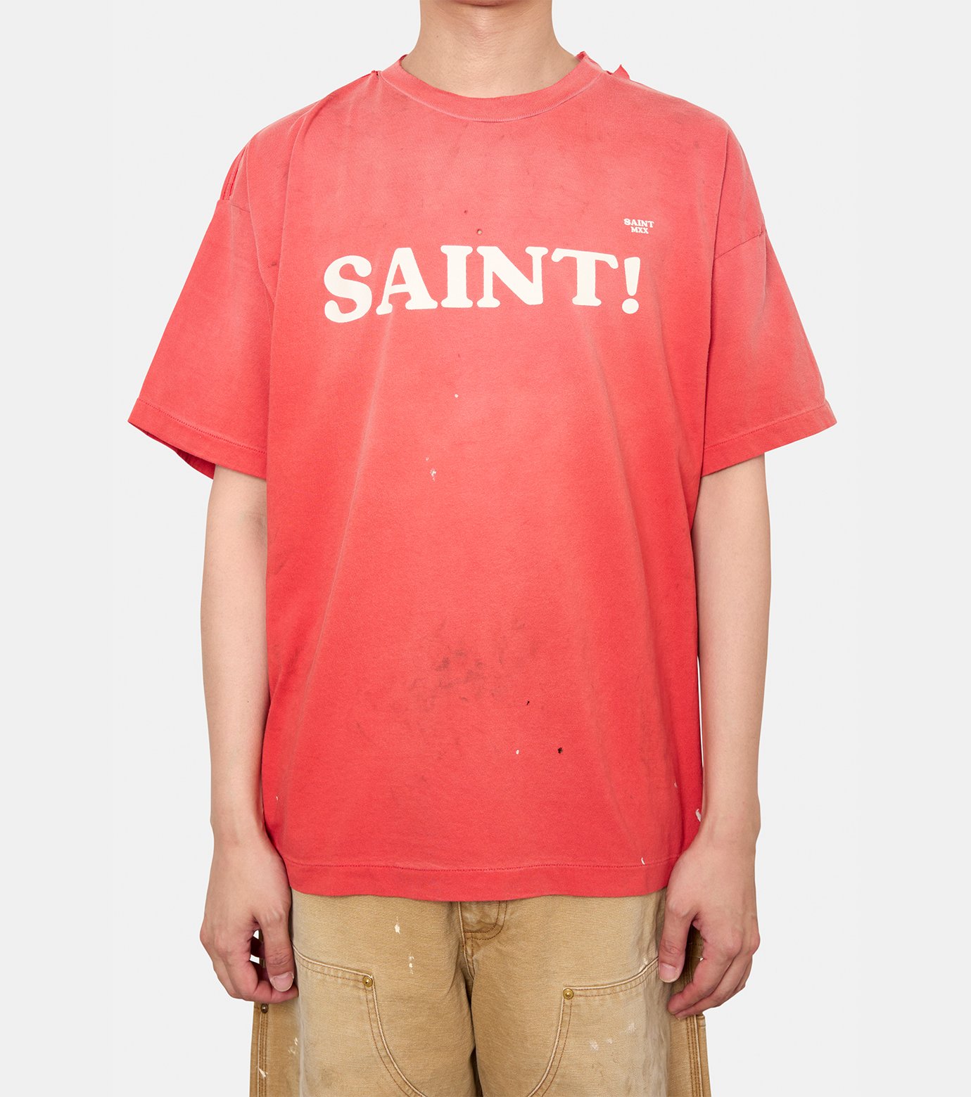 セント マイケル - ©️SAINT Mxxxxxx | SS Tee SAINT-Red-XXLの