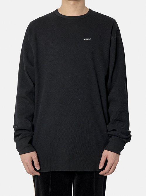 セント マイケル - ©️SAINT Mxxxxxx | LS Tee THARMAL-Black-Lの通販