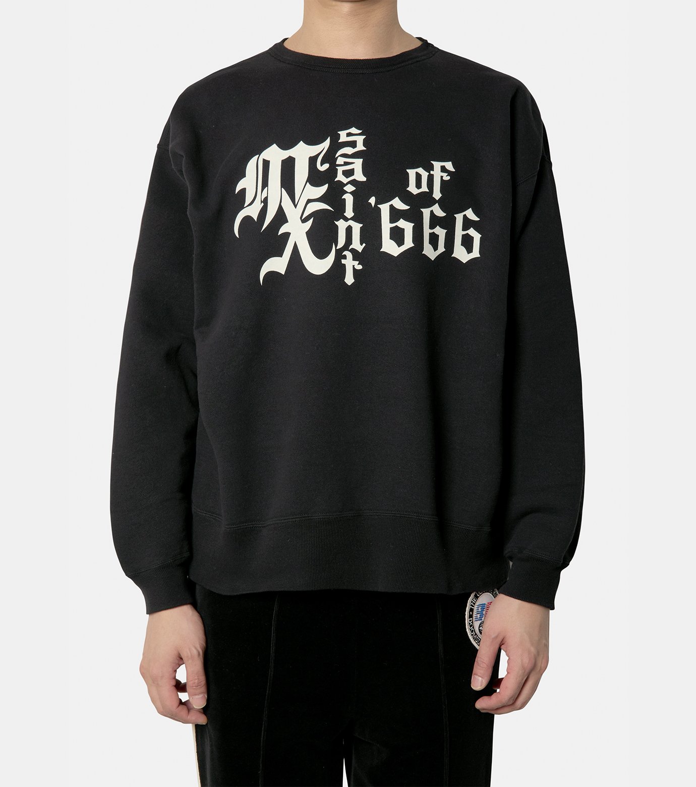 セント マイケル - ©️SAINT Mxxxxxx | CRW-N SWT MX666-Black-M