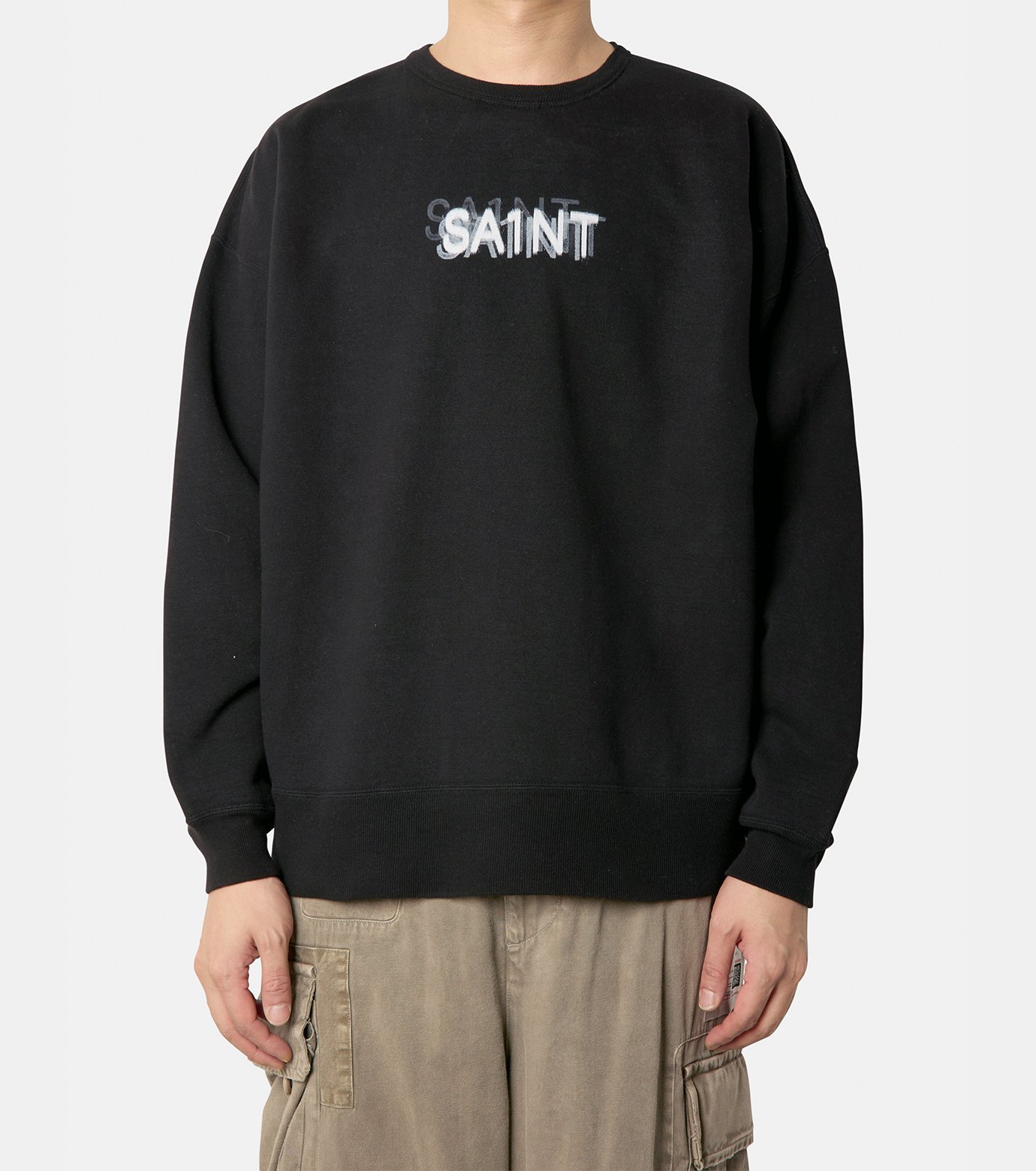 Saint Mxxxxxx セイントエネミープルオーバー（ブラック） BTM_SS TEE /JOKER | SAINT Mxxxxxx(セント マイケル