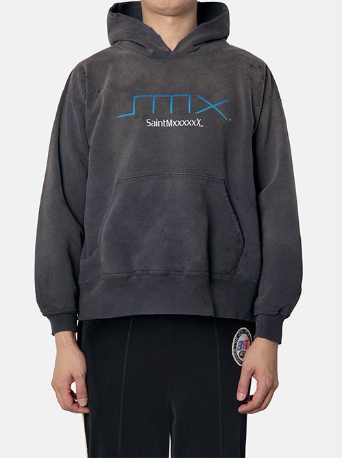 セント マイケル - ©️SAINT Mxxxxxx | Hoodie SMX-Black-Sの