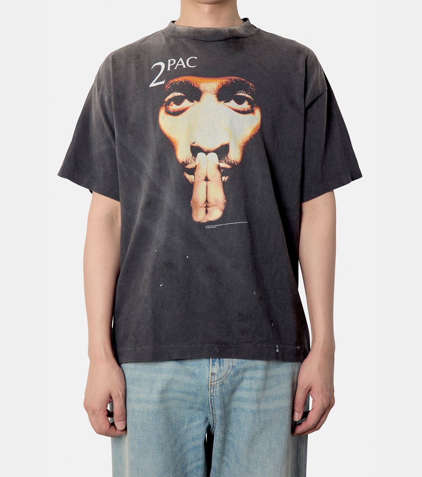 セント マイケル - ©️SAINT Mxxxxxx | 2PC_SS Tee 2PAC-Black-Sの通販