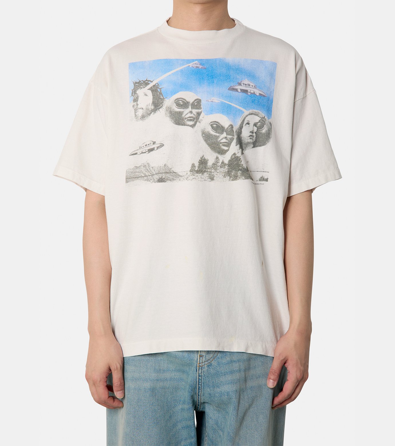セントマイケル Tシャツ Saint Mxxxxxx (セントマイケル) SS TEE CANDLE SM-HR8-0000-008