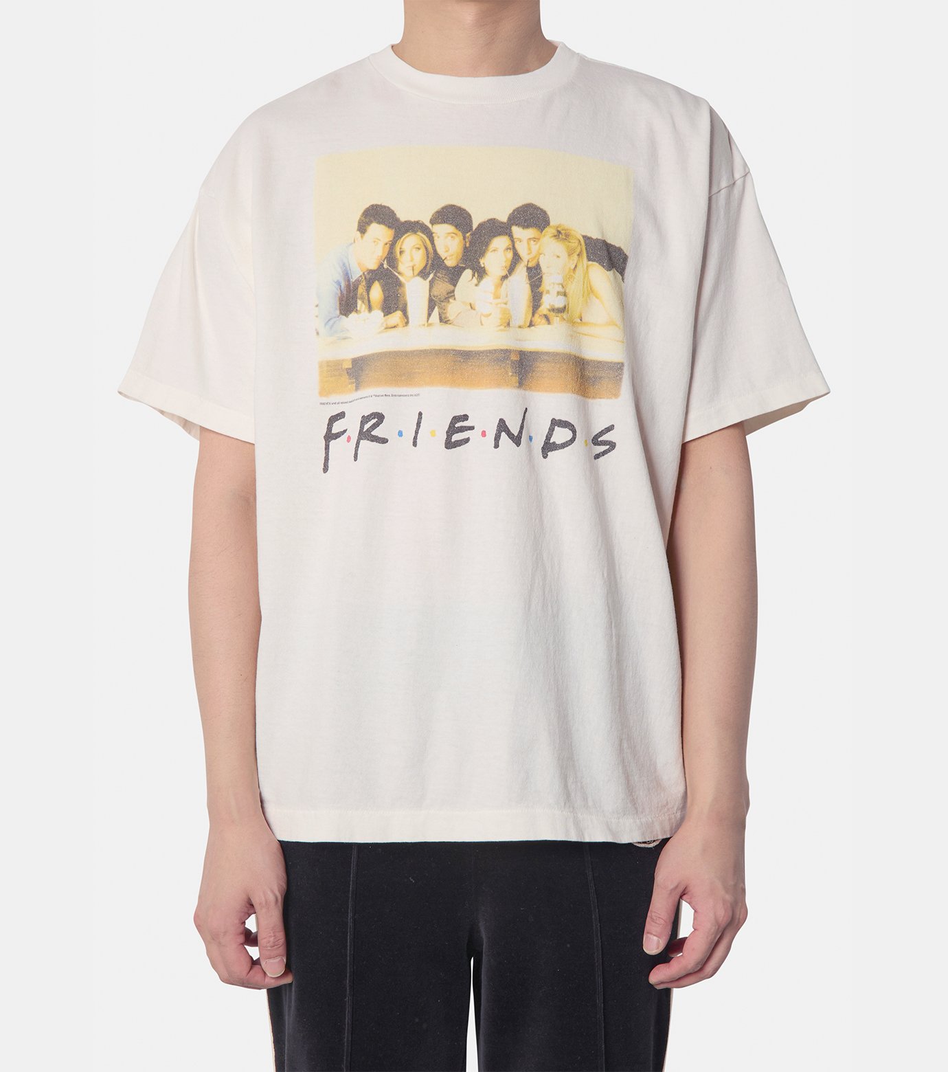 【SAINTMXXXXXX】FRD_SS TEE /FRIENDS / WHT 要在庫確認 SAINT Mxxxxxx x FRIENDS FRD_SS TEE FRIENDS White