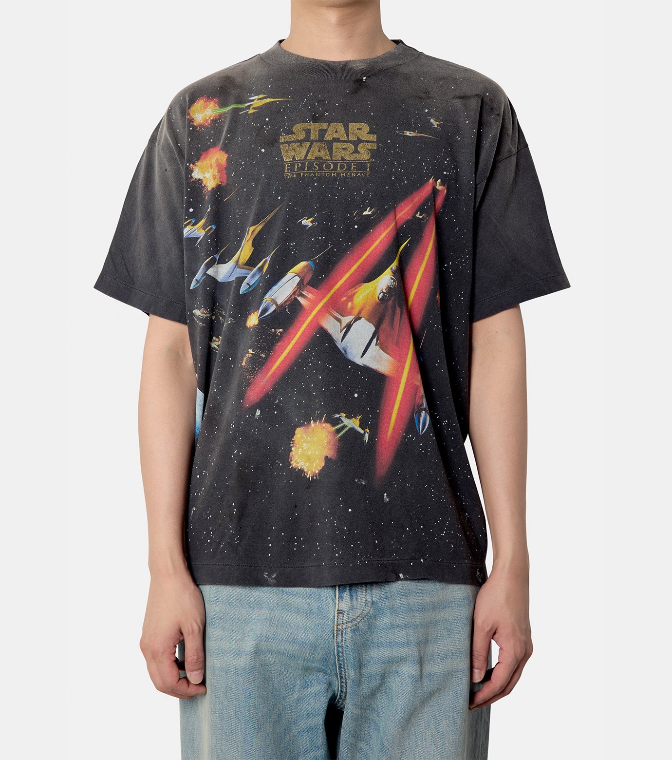 SAINT Mxxxxxx セントマイケル　STARWARS Tee L ロンT セント マイケル - ©️SAINT Mxxxxxx | SW_SS TEE | RESTIR リステア