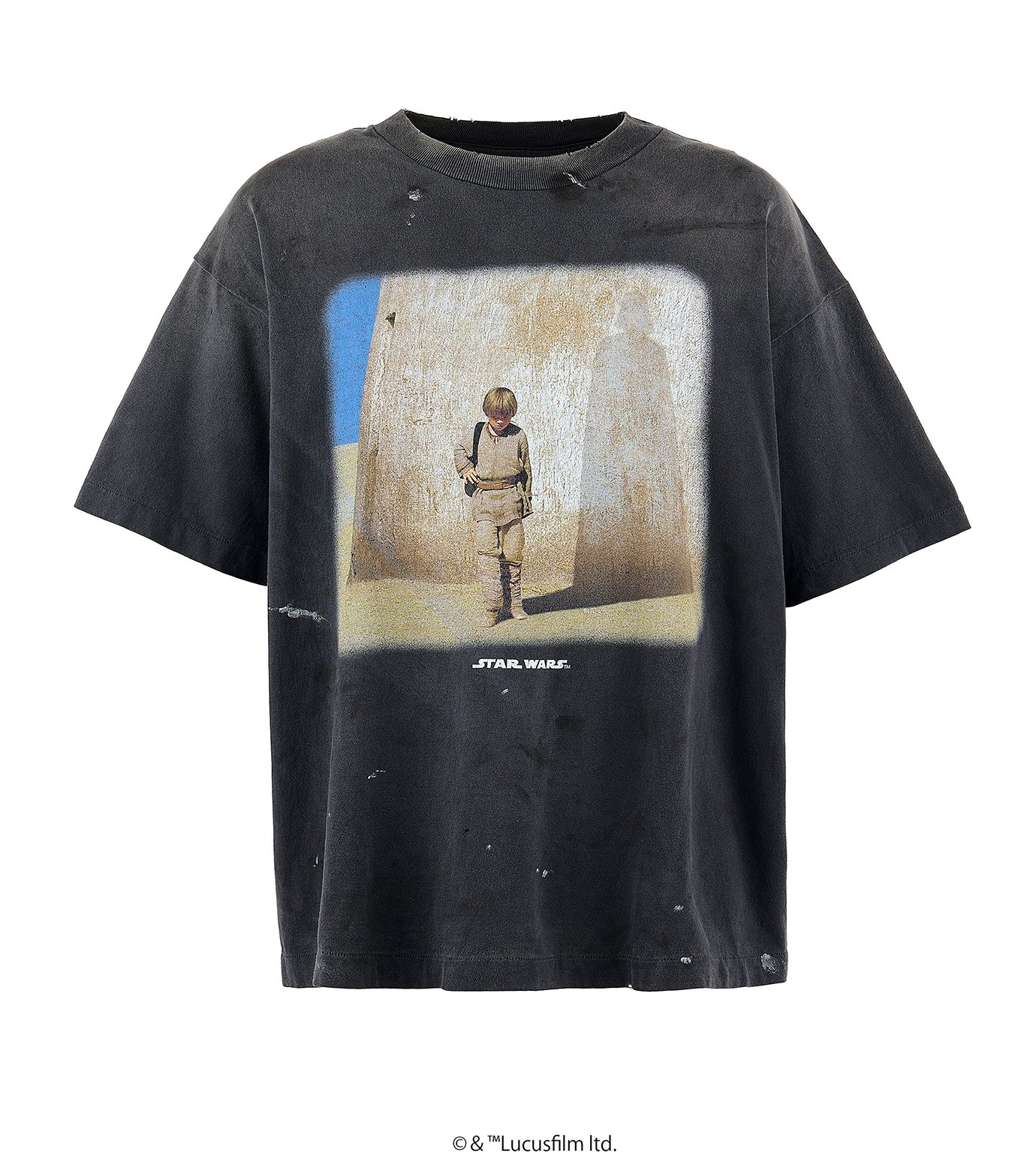 セント マイケル - ©️SAINT Mxxxxxx | SW_SS Tee Anakin-Black