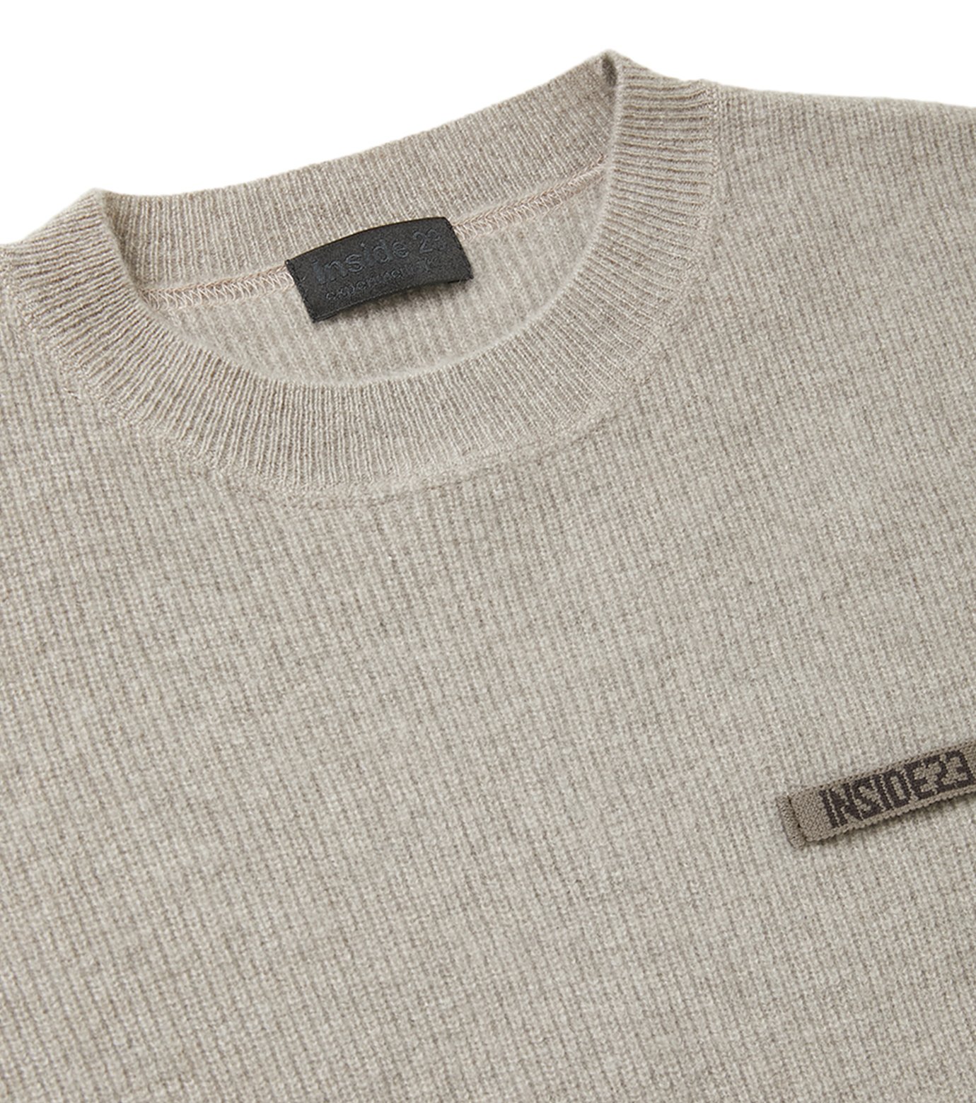 inside23 インサイドミー ライトウールカシミヤニットプルオーバー 未使用 インサイド ミー - Inside 23 | Cashmere Knit Pullover-Light