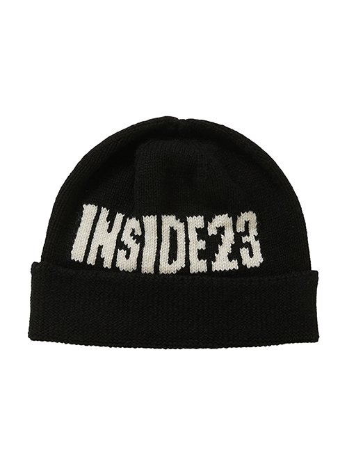 Inside23 ジャガードウールニットキャップ BLACK 亀梨和也 インサイド ミー - Inside 23 | Jacquard Wool Knit Cap-Black-Fの通販