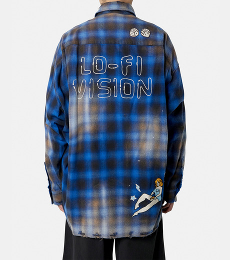 Maison Mihara Yasuhiro シャツ Maison MIHARA YASUHIRO 【メゾンミハラヤスヒロ】Vintage-like Check