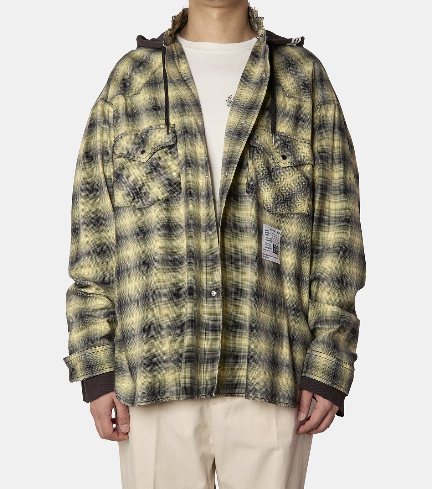 メゾンミハラヤスヒロ - Maison Mihara Yasuhiro | SWEAT HOODIE L/S 