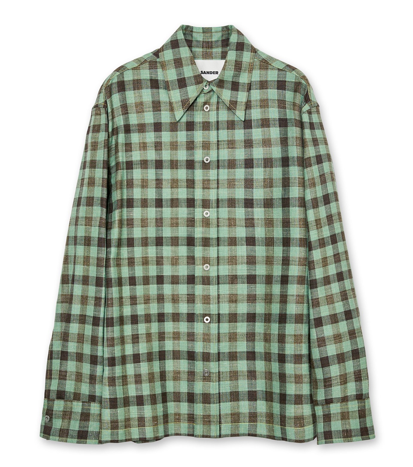 ジル サンダー - JIL SANDER | SHIRT 166-Green-46の通販