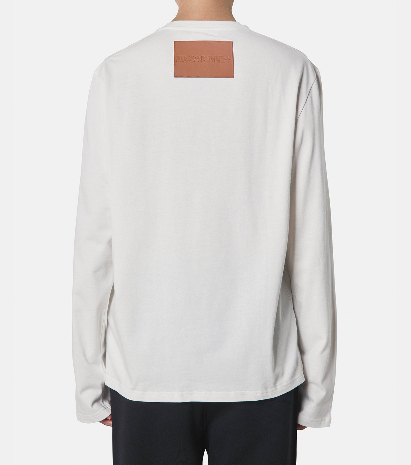 JIL SANDER+ ホワイト Tシャツ Jil Sander logo-print Cotton T-shirt | White | FARFETCH
