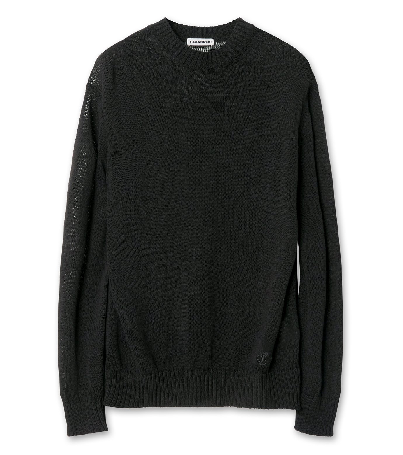 ジル サンダー - JIL SANDER | LS CN JUMPER-Black-48の通販