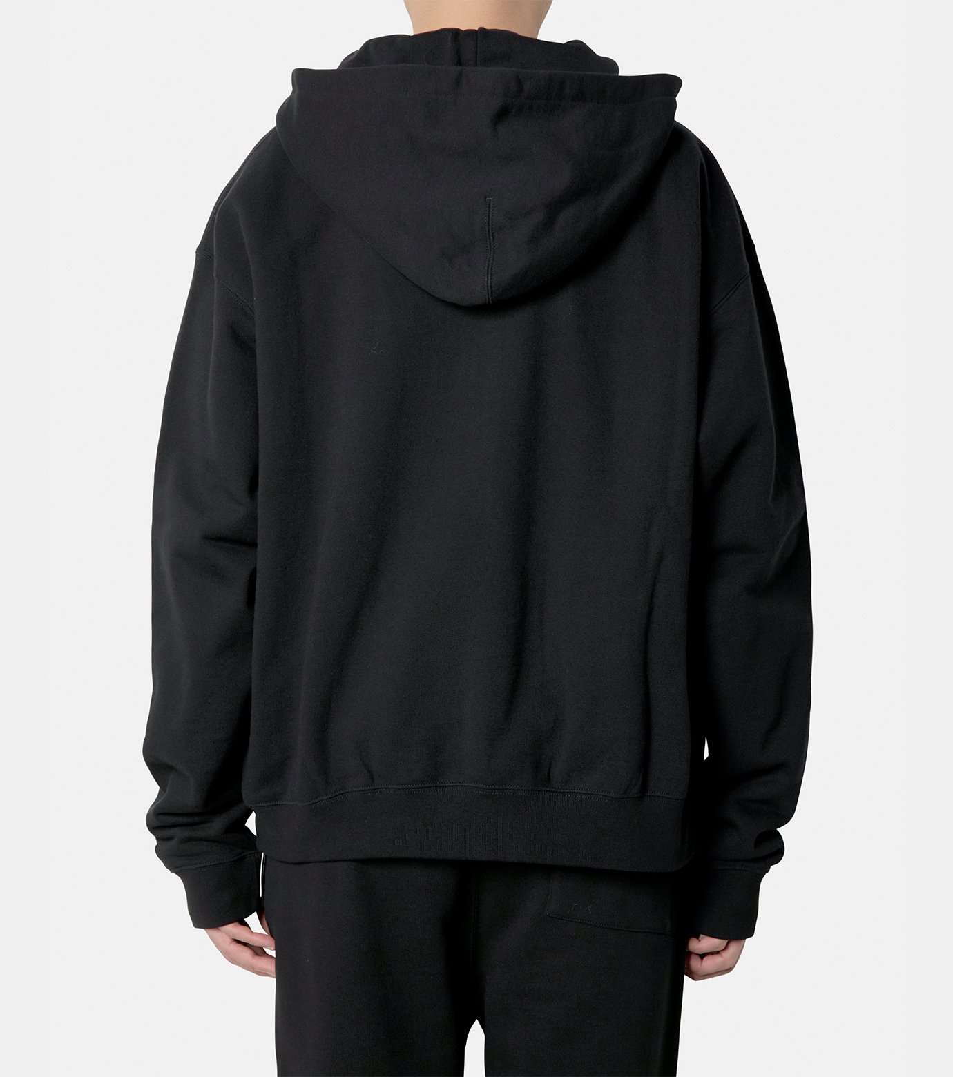 ジル サンダー - JIL SANDER | ZIPPED HOODIE EMB-Black-XXLの