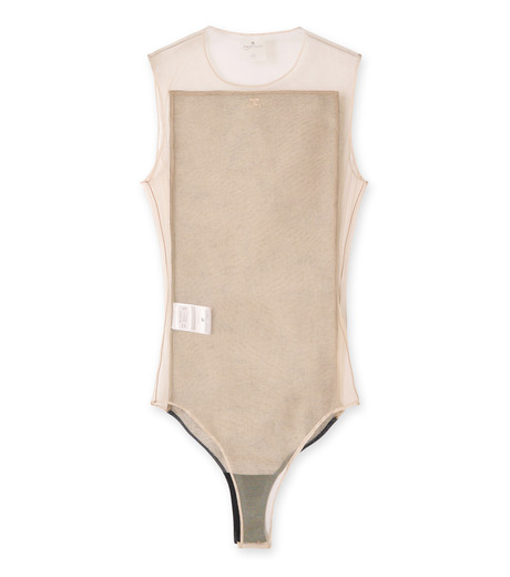 COURREGES Frame Illusion キャディ メッシュ ボディスーツ Frame Illusion Bodysuit
