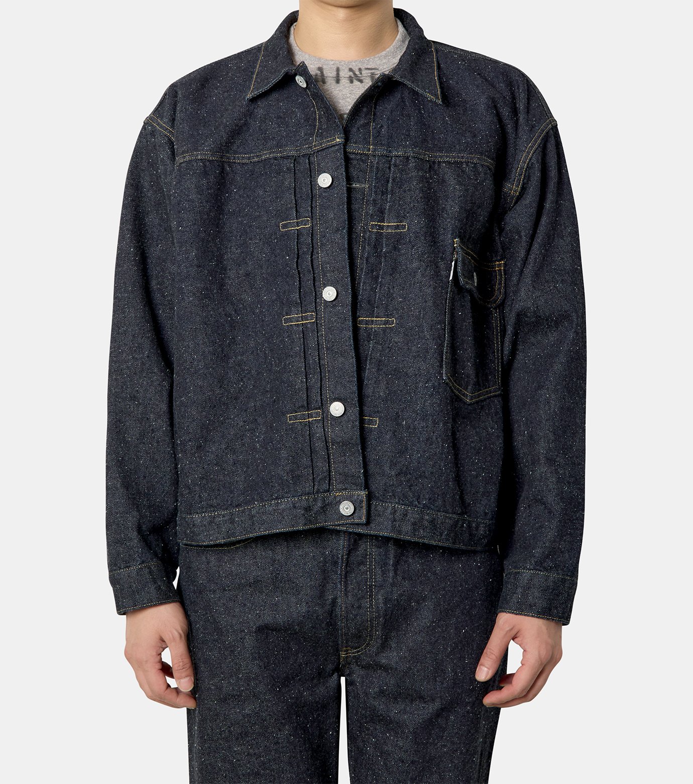 ニューマニュアル - New Manual | #023 LV T-BACK DENIM JACKET