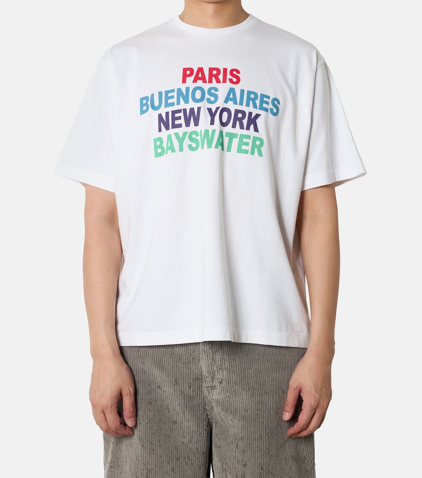 テムズ MMXX. - THAMES MMXX. | GEOGRAPHY TEE-White-Sの通販 | RESTIR