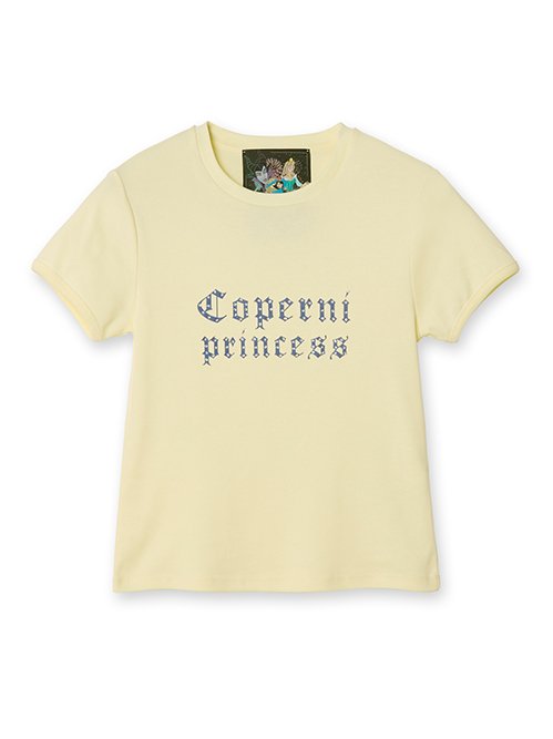 Tシャツ・カットソー Coperni SS25 PRINCESS SLIM FIT TSHIRT (DJS07CRF5017 WHT) コペルニ - coperni | xDisney Princess Slimfit T-Shirt-Light