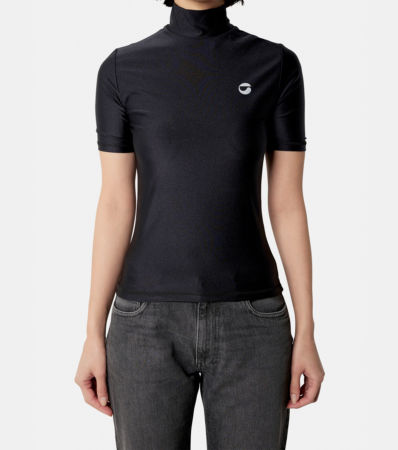 【関税込み】Coperni ブラック ツイスト 長袖トップス Coperni Black Viscose Top | italist