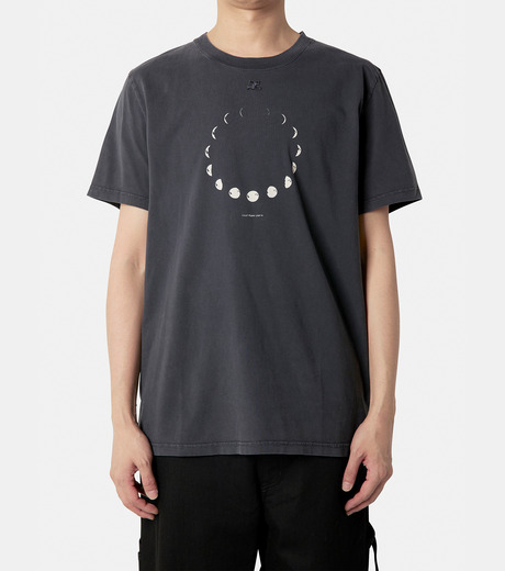 SIGNATURE CONTRAST T-SHIRT - courrèges (クレージュ)
