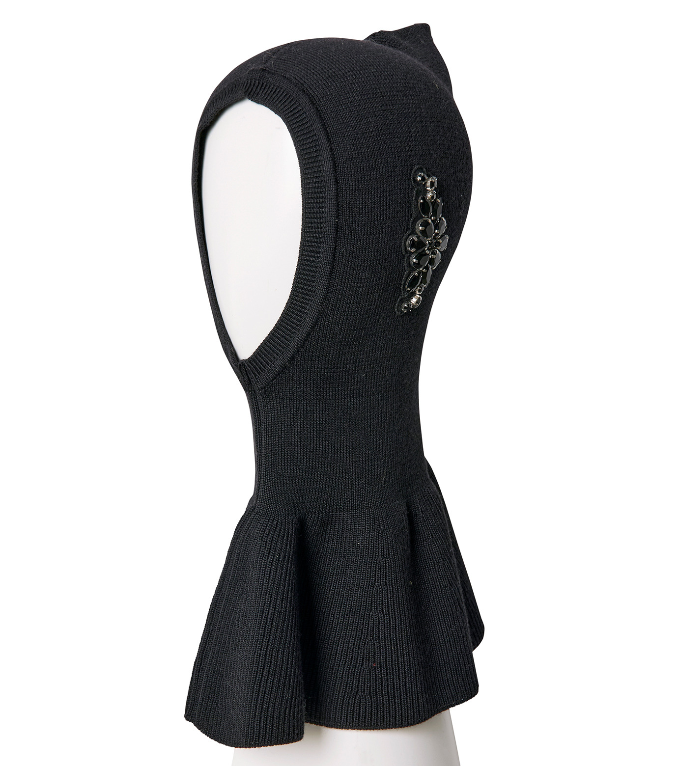 Simone Rocha バラクラバ シモーン ロシャ - Simone Rocha | Pointed Merino Silk Knit | RESTIR