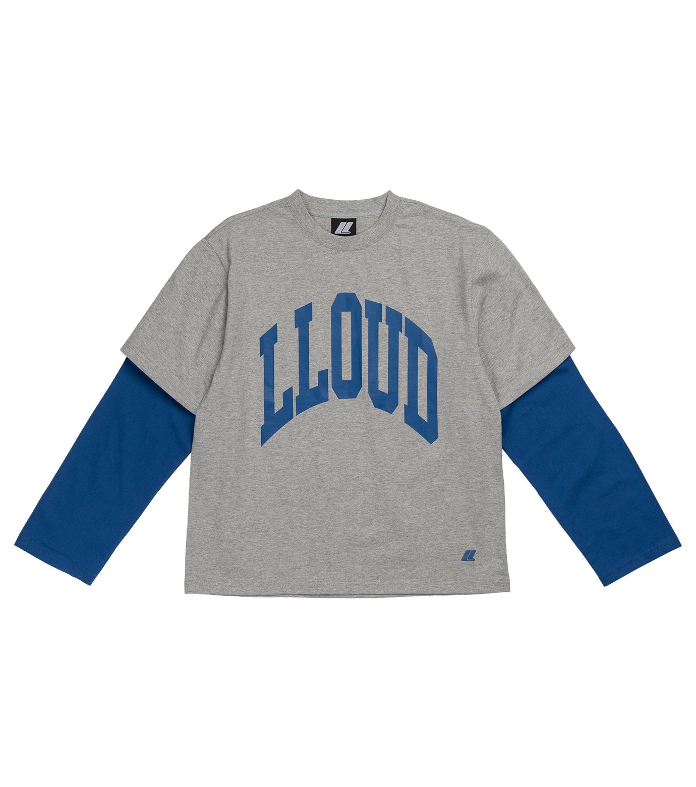 LLOUD 26SS LAYERED LS TEE レイヤード カットソー ラウド - LLOUD | [LLOUDGYM] LAYERED LS TEE-Gray-Mの通販 | RESTIR