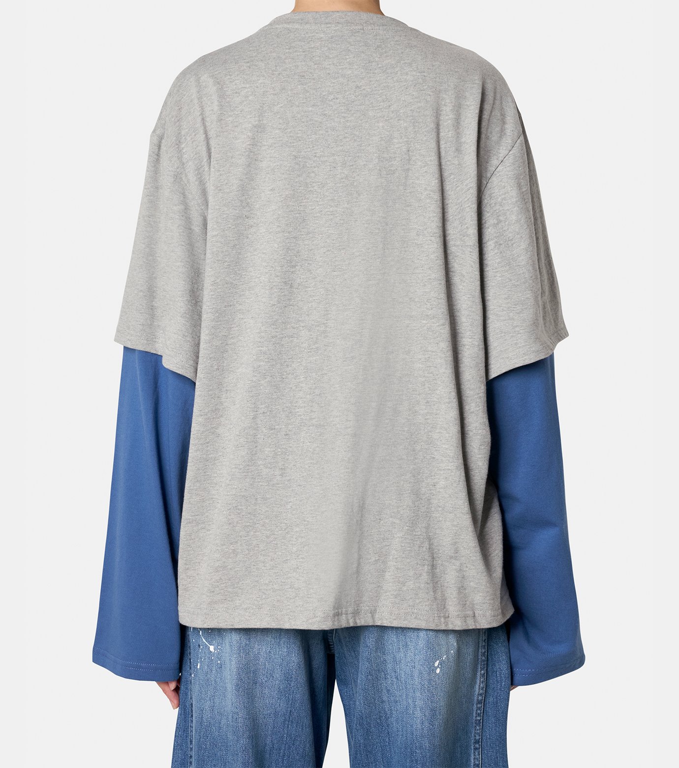 ラウド - LLOUD | [LLOUDGYM] LAYERED LS TEE-Gray-Mの通販 | RESTIR