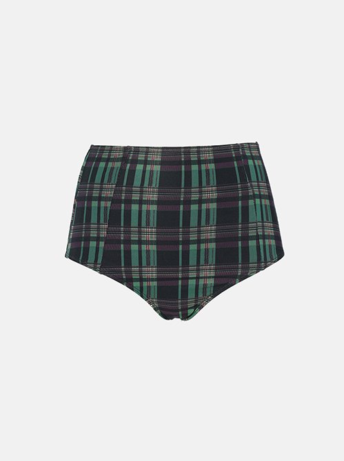 mizuasobi sheer top&bottom グリーン　チェック mizuasobi sheer top&bottom グリーン チェック Sheer Top