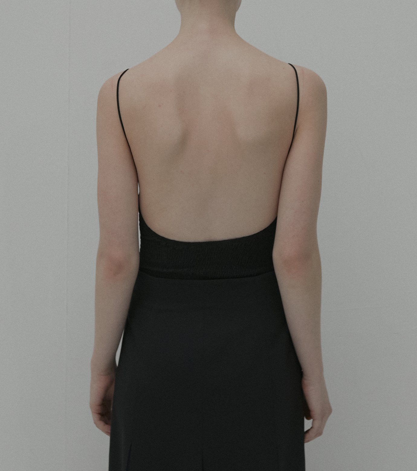 ミズアソビ - MIZUASOBI | Spaghetti Bodysuit-Black-Fの通販 | RESTIR