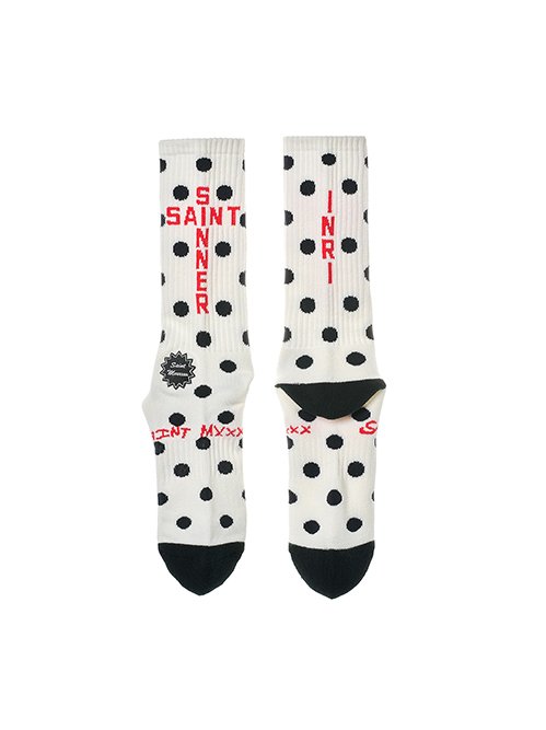 セント マイケル - ©️SAINT Mxxxxxx | SOCKS/DOT-White-Mの通販