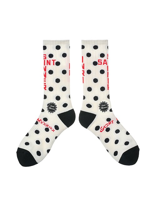 セント マイケル - ©️SAINT Mxxxxxx | SOCKS/DOT-White-Mの通販