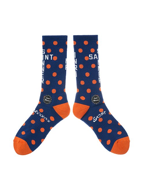 セント マイケル - ©️SAINT Mxxxxxx | SOCKS/DOT-Navy-Mの通販