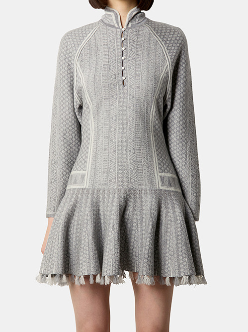 中古・古着通販】Mame Kurogouchi (マメクロゴウチ) Ribbed Knit