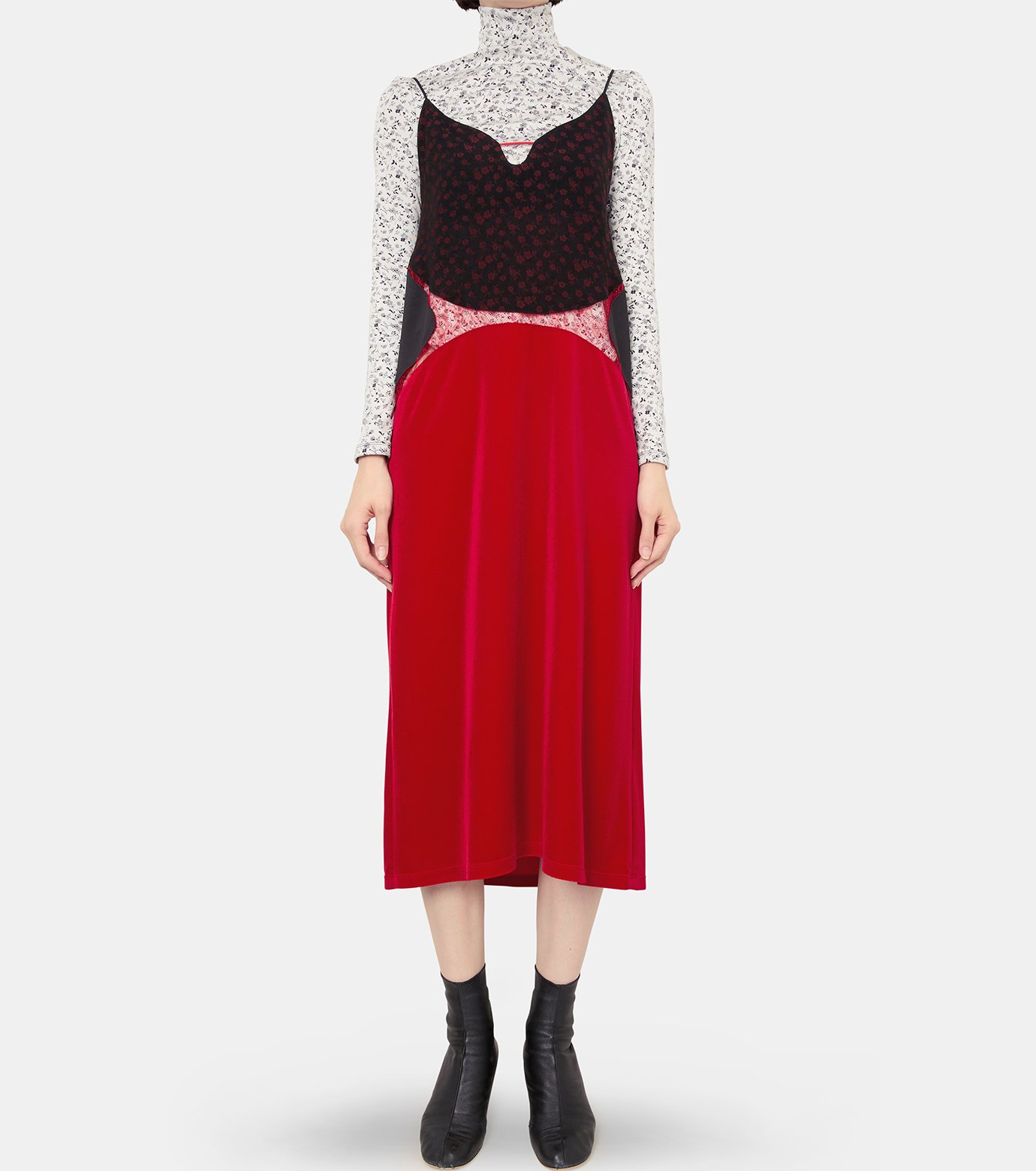 ✴︎まるこ✴︎アンティミテ Hairy Cocoon Coat２〈黒〉 MM24SS-CO064NA-01?$VS_1500$