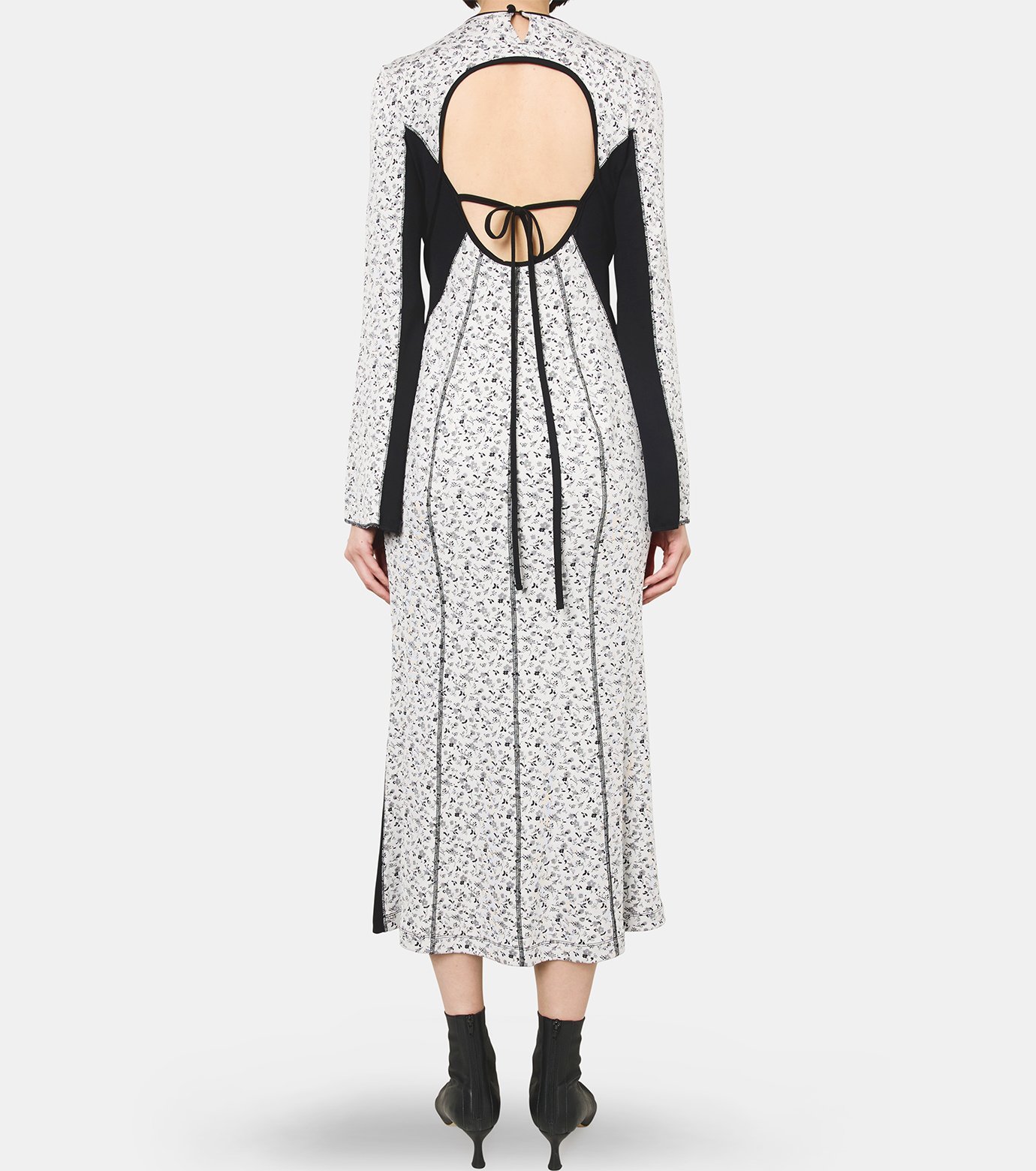 【最終値下げ】Mame Kurogouchi Crew Neck Dress 別注 Double Jersey Embroidery