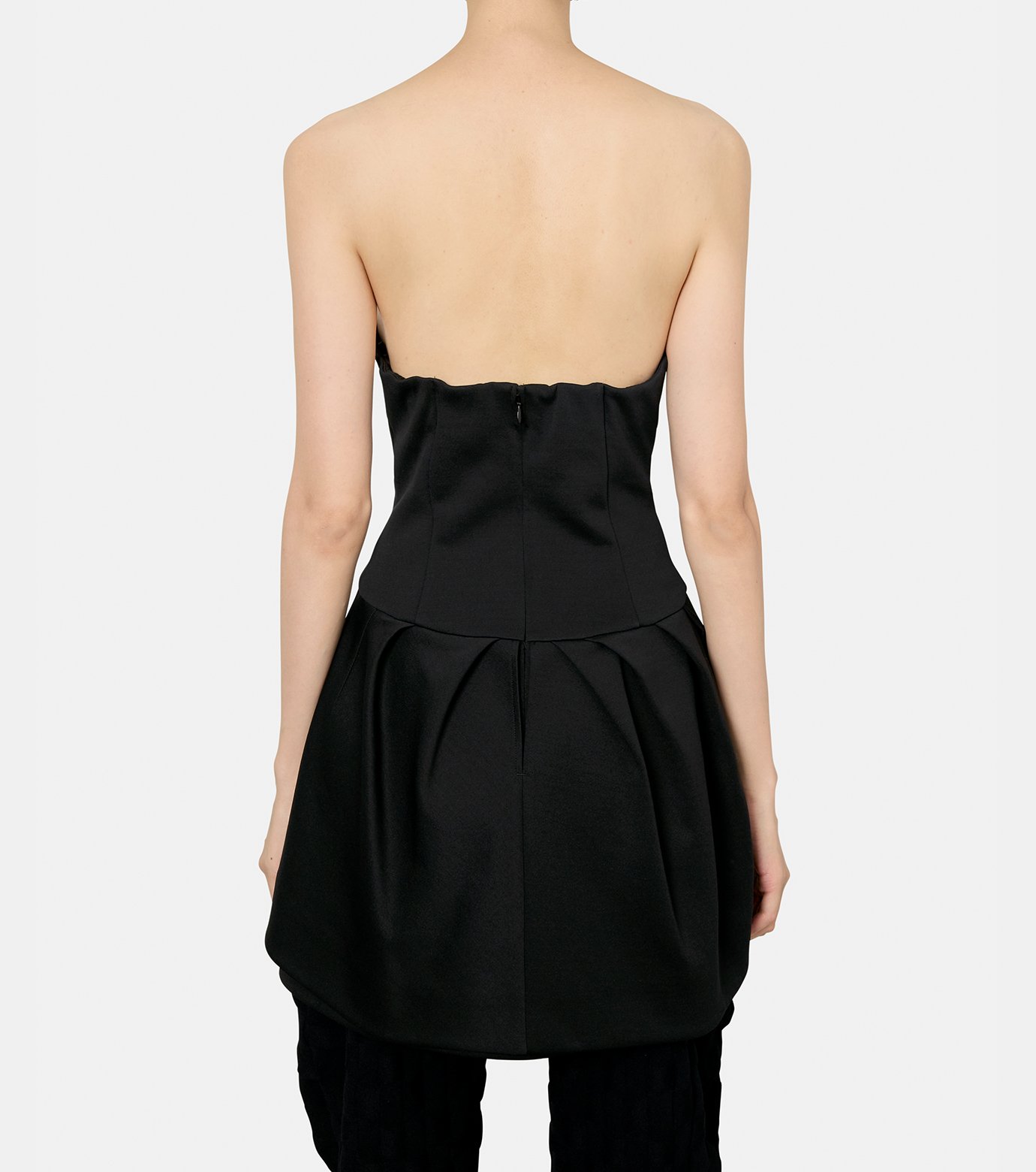 マメ クロゴウチ - Mame Kurogouchi | Bustier Top-Black-1の通販