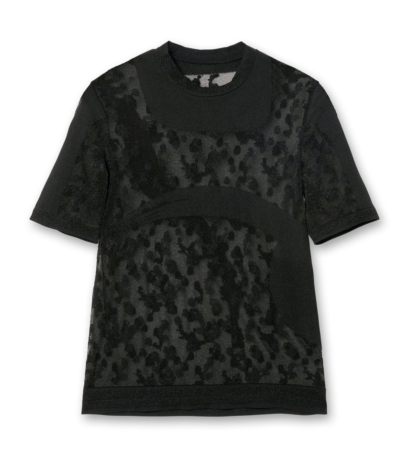 mamekurogouchi マメクロゴウチ　シースルーブラックビスチェ マメ クロゴウチ - Mame Kurogouchi | Sheer Knit SS | RESTIR