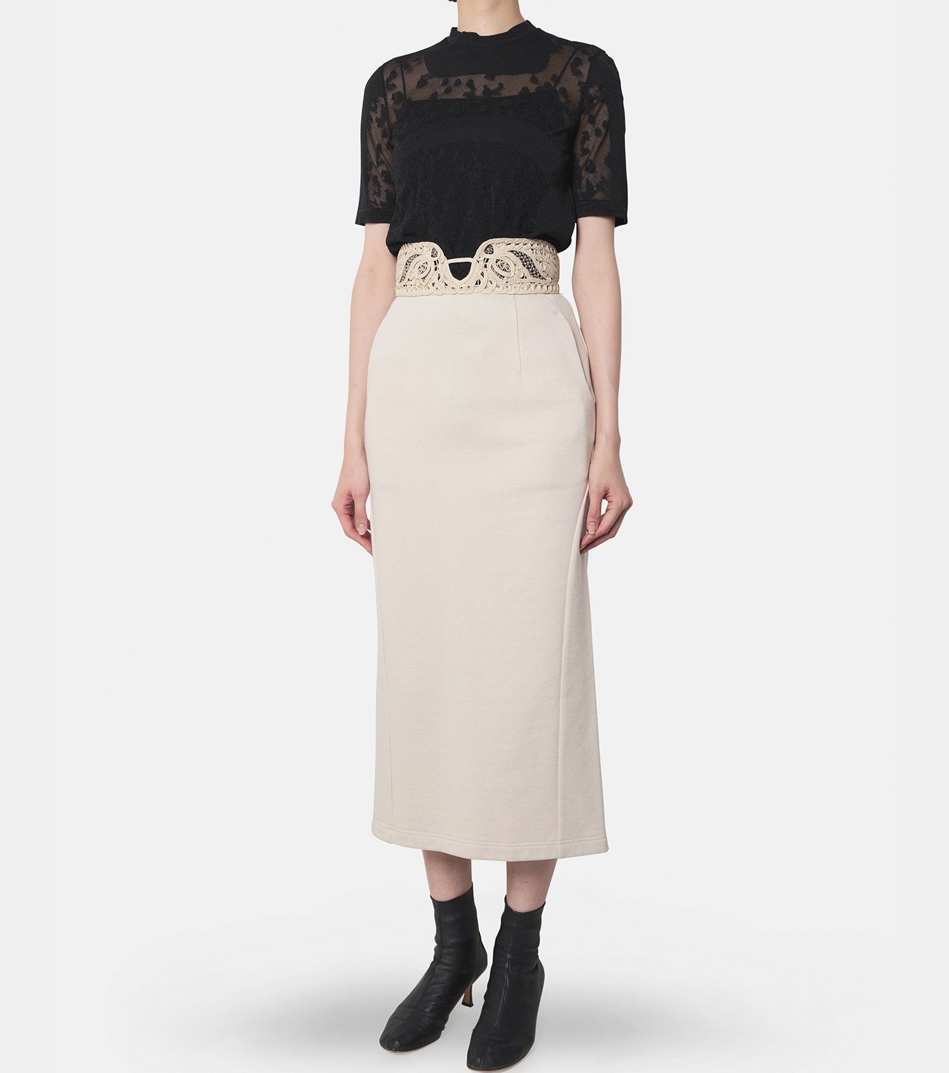 マメ クロゴウチ - Mame Kurogouchi | Sheer Knit SS | RESTIR