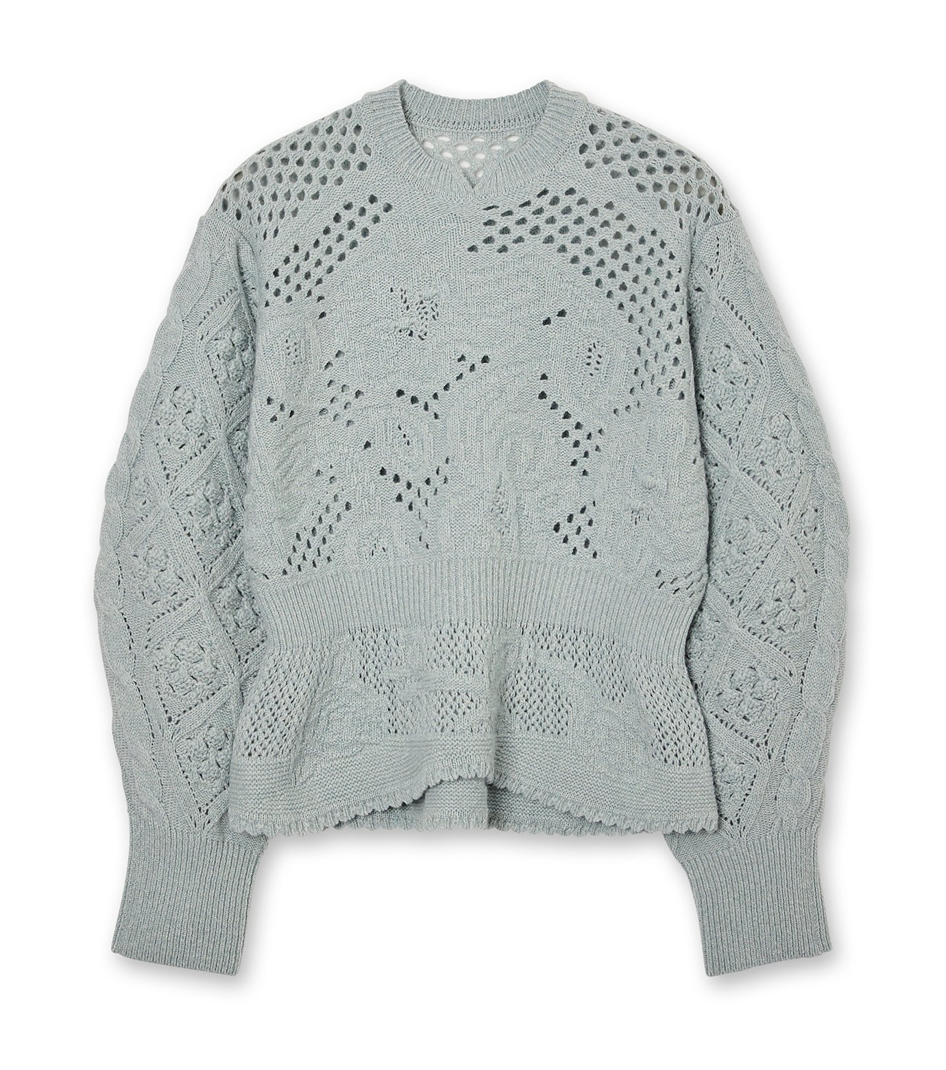 マメ クロゴウチ - Mame Kurogouchi | Knit Pullover-Light | RESTIR