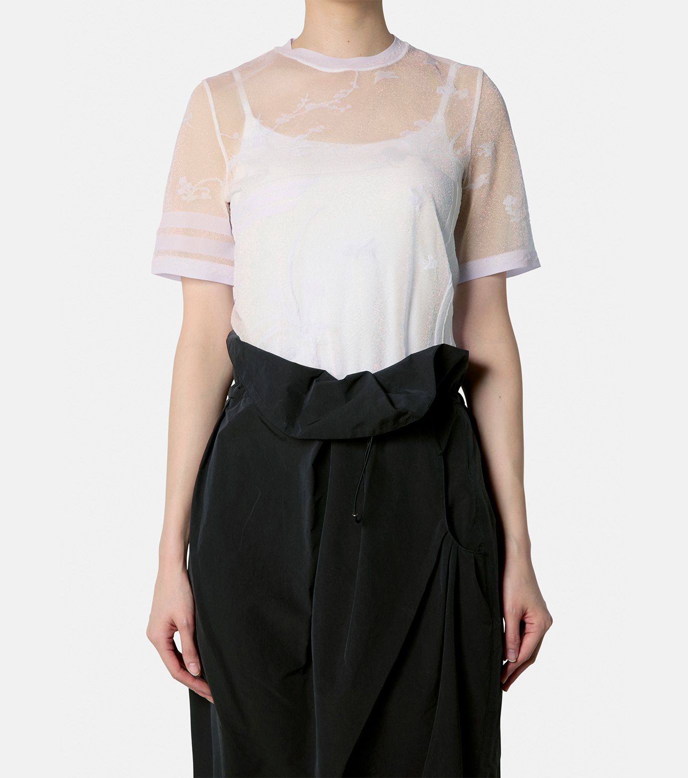 売れ筋商品お見逃しなく マメ RESTIR | Knit SS Sheer | Kurogouchi Mame - クロゴウチ トップス